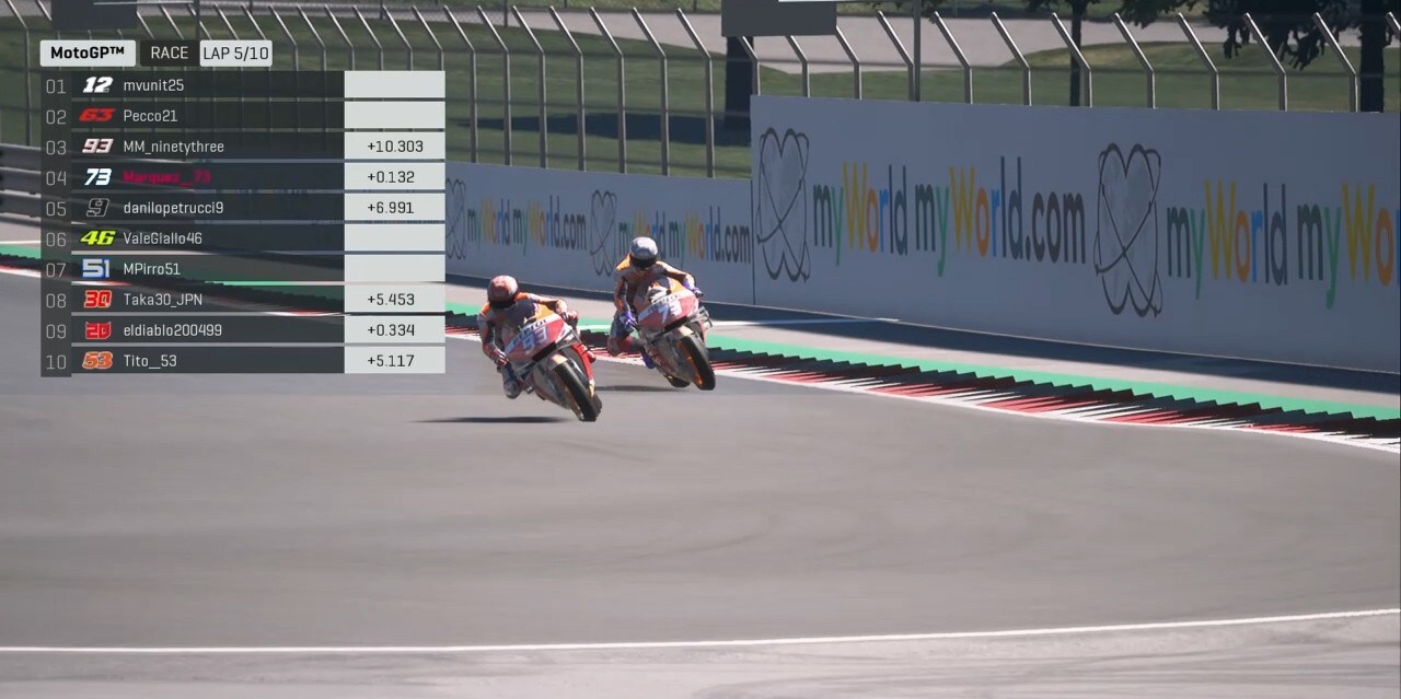 MotoGP Virtual Race Austria: Bagnaia domina  